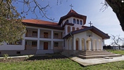 The yard of Săraca Monastery, Timiş